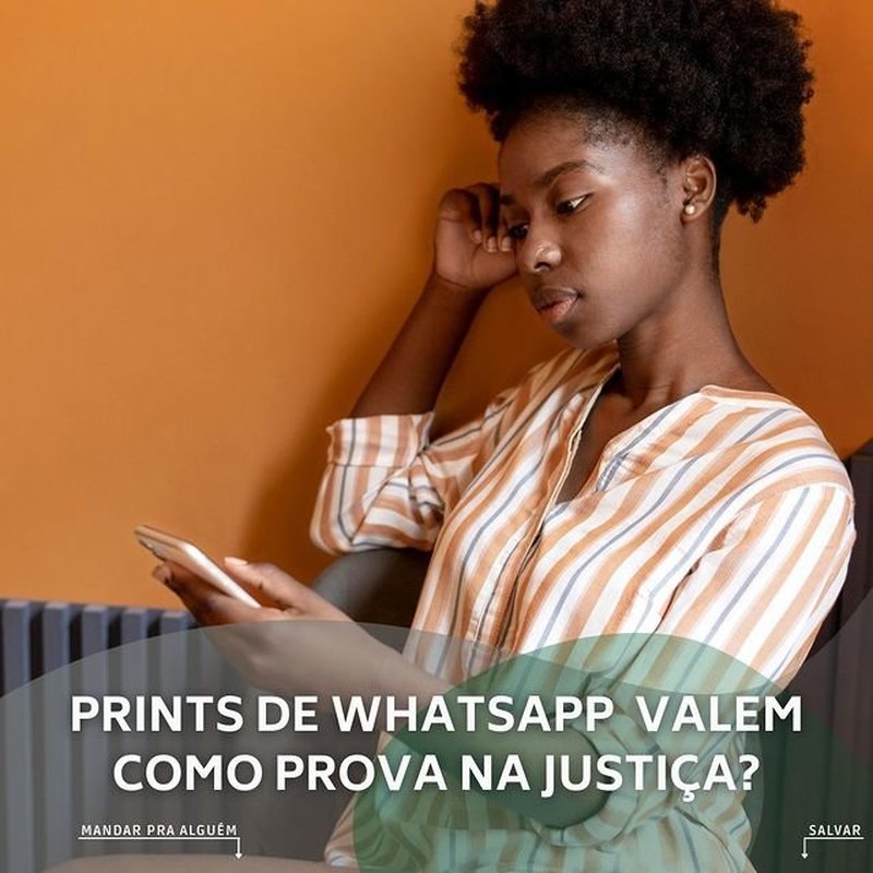 Prints de Whatsapp Valem Como Prova na Justiça?